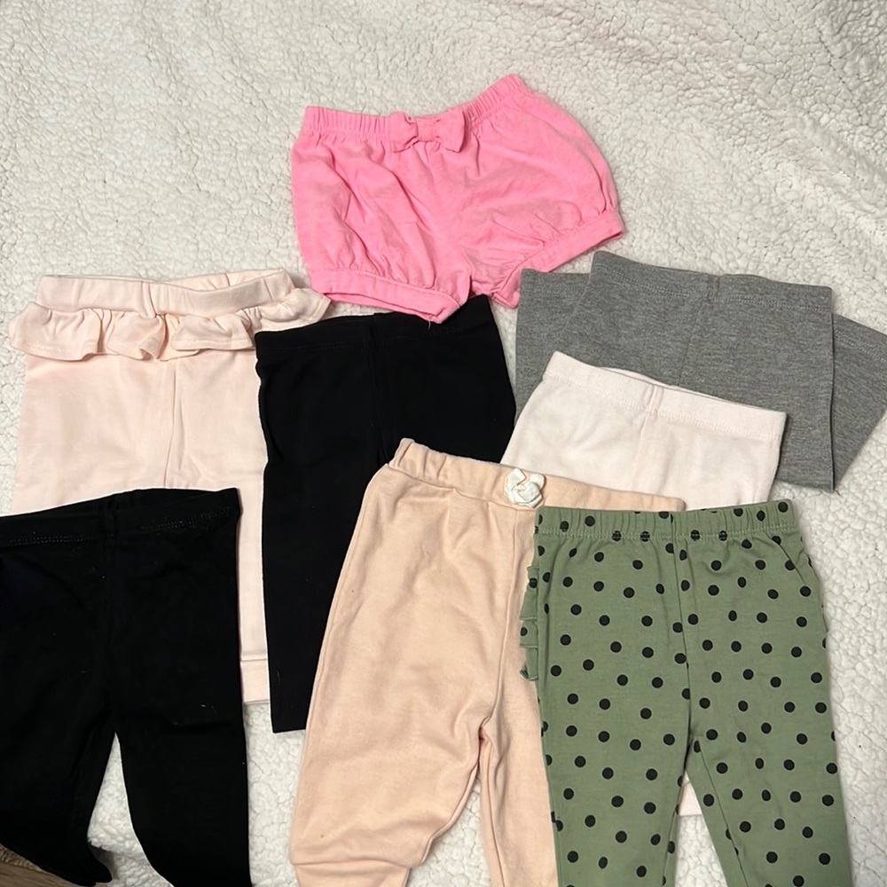 6M pants bundle 9 pairs